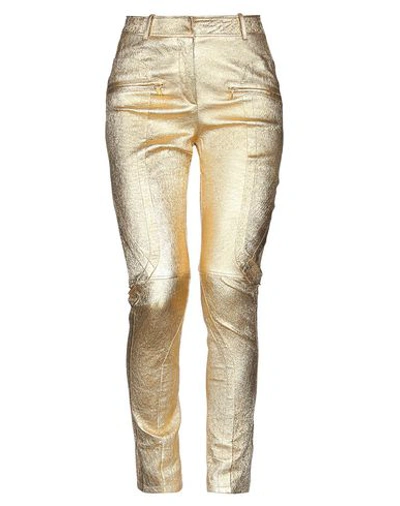 Shop Sies Marjan Woman Pants Gold Size 4 Leather