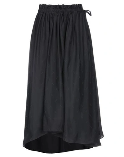 Shop Kenzo Maxi Skirts In Black