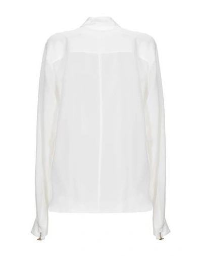 Shop Agnona Shirts In White