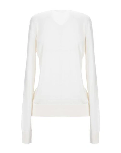 Shop Dolce & Gabbana Cardigans In Ivory