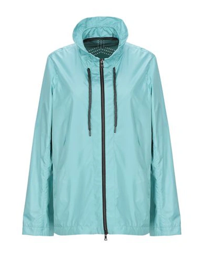 Shop Esemplare Jackets In Turquoise