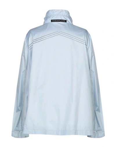 Shop Esemplare Woman Jacket Sky Blue Size 4 Polyester