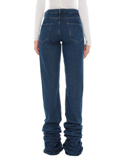 Shop Y/project Denim Pants In Blue