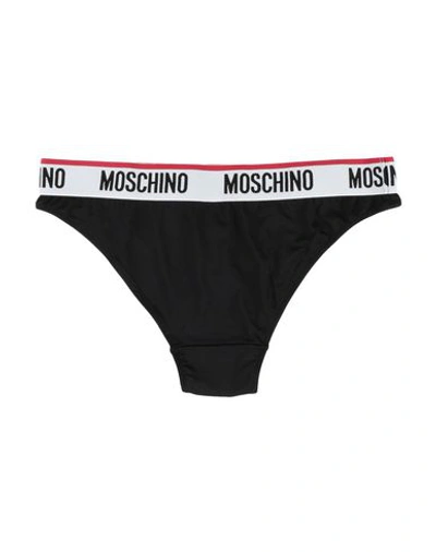 Shop Moschino Brief In Black