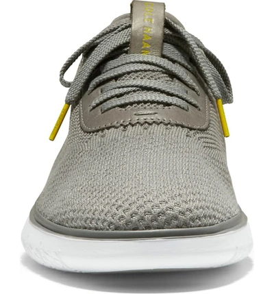 Shop Cole Haan Generation Zerogrand Stitchlite Sneaker In Ironstone Knit