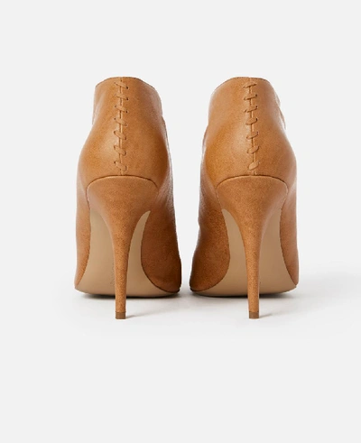 Shop Stella Mccartney Camel Ankle Boots