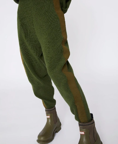 Khaki Knit Trousers