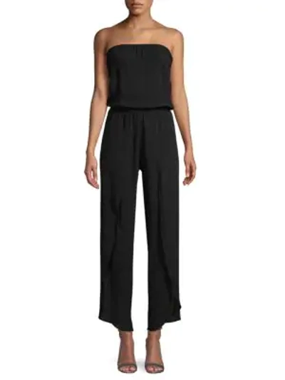 Shop Supply & Demand Curved Hem Jumpsuit In Black