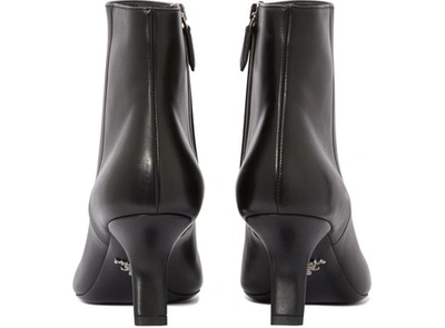 Shop Prada Coma Ankle Boots In Black Léa