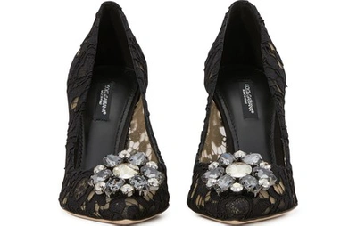 Shop Dolce & Gabbana Bellucci Pumps In Black