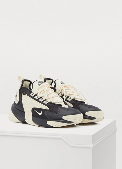 Shop Nike Zoom 2k Sneakers In Sail/white-black