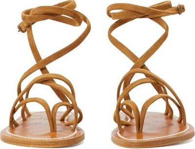 Shop Kjacques Zenobie Sandals In Bran