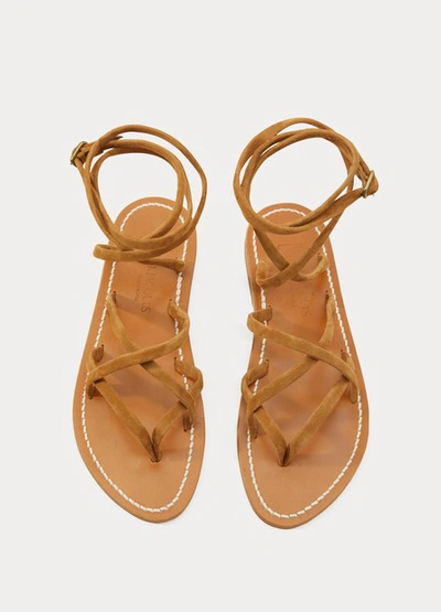 Shop Kjacques Zenobie Sandals In Bran