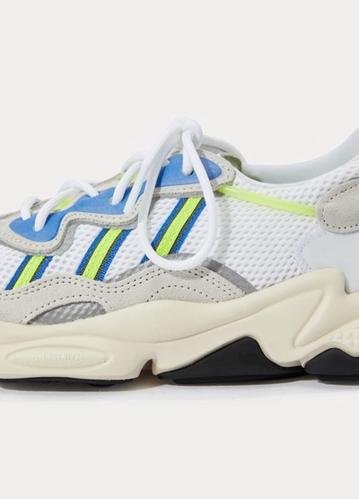 Shop Adidas Originals Ozweego Trainers In Blanc