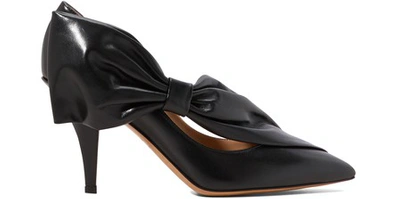 Shop Valentino Knot Pumps In Black