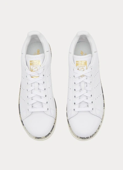 Shop Adidas Originals Stan Smith New Bold Sneakers In Ftwbla/blacas/supcol