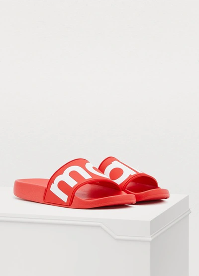 Shop Isabel Marant Howee Sandals In Red