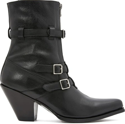 Shop Celine Berlin Boots In Black