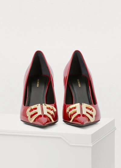 Shop Balenciaga Bb" Pumps" In 6420