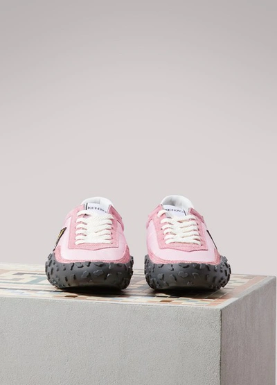 Shop Kenzo Move Sneakers In Flamingos