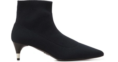 Shop Prada Socks-booties In Black