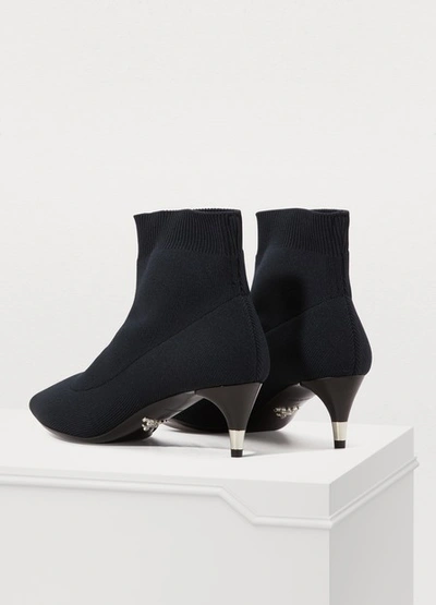 Shop Prada Socks-booties In Black