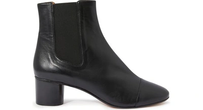 Shop Isabel Marant Danae Heeled Ankle Boots In Black