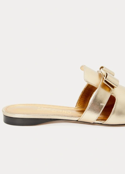 Shop Ferragamo Briza Mules In Mekong