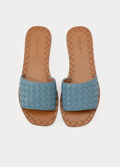 Shop Bottega Veneta Sandals In Blue