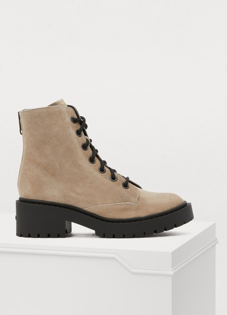 kenzo lace up boots