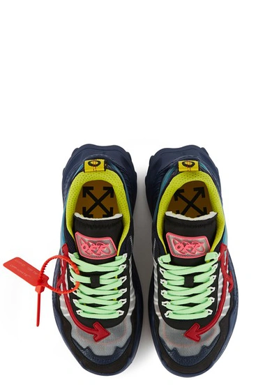 Shop Off-white Odsy Trainers In Navy