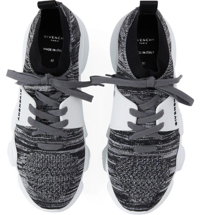 Shop Givenchy Jaw Sock-sneakers In Noir/blanc