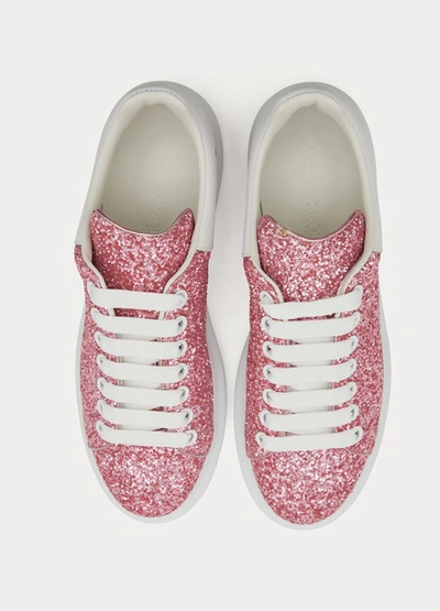 Shop Alexander Mcqueen Oversize Sneakers In 5651 - Su.pink/whi/su.pink