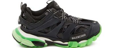 Shop Balenciaga Track Trainers In Black