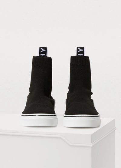 Shop Givenchy Georges V Sneakers In Black