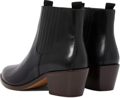 Shop Apc Josette High-heeled Ankle Boots In Noir