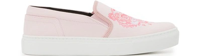 Shop Kenzo Tiger Sneakers In Pastel Pink