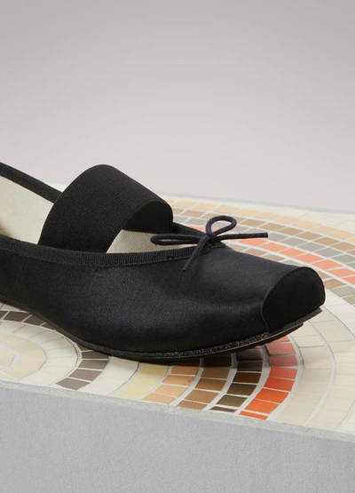 Shop Repetto Caterin Ad - Theatre Ad Ballet Pumps In Noir