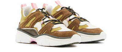 Shop Isabel Marant Kindsay Trainers In Bronze