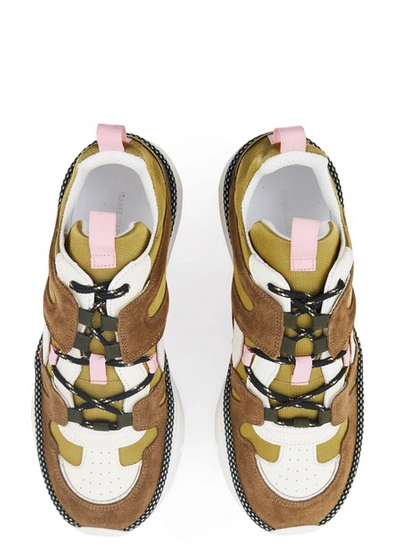 Shop Isabel Marant Kindsay Trainers In Bronze