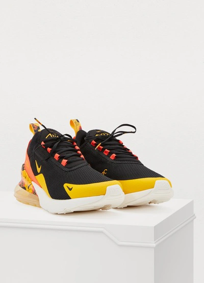 Shop Nike Air Max 270 Se Sneakers In Gold