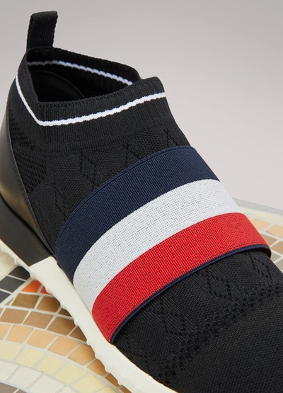 Shop Moncler Wallflower Sock Sneakers In Black