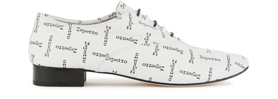 Shop Repetto Zizi Oxfords In Blanc