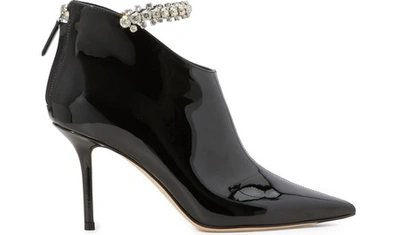 Shop Jimmy Choo Blaze 85 Ankle Boots In Black