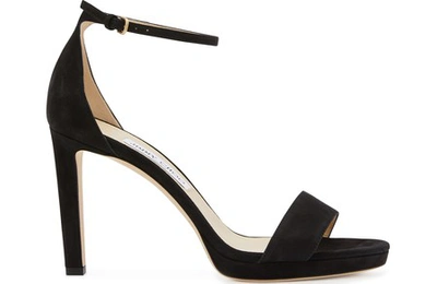 Shop Jimmy Choo Misty 100 Sandals In Black