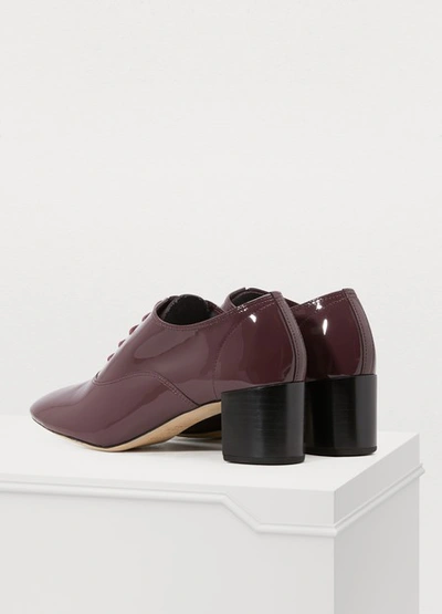 Shop Repetto Fado Heeled Oxfords In Santal