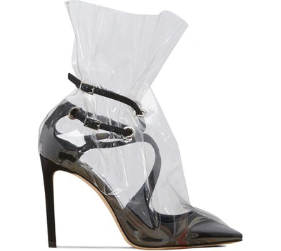 Shop Jimmy Choo X Off-white Claire 100 Sandals In Black