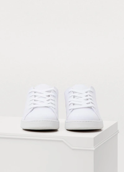 Shop A.p.c. Minimal Sneakers In Blanc