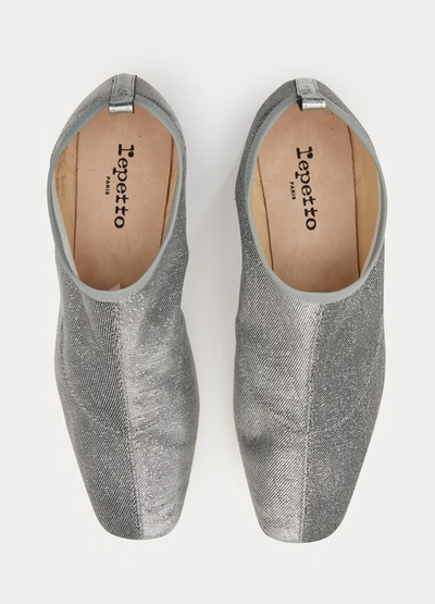 Shop Repetto Marty Slipper Shoes In Argent (silver)