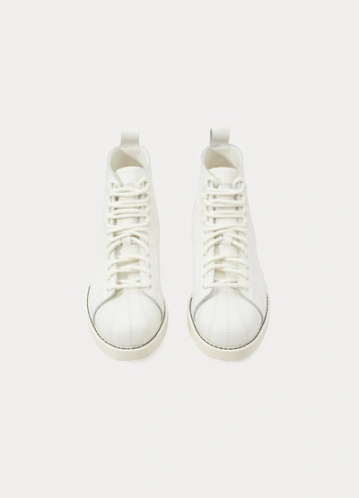 Shop Adidas Originals Superstar Boot Sneakers In White